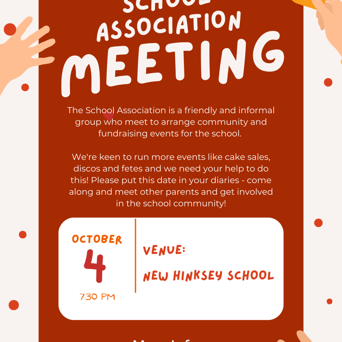 School Association Meeting